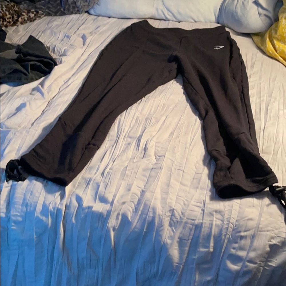 🦈🦈Black Gymshark sweatpants🦈🦈